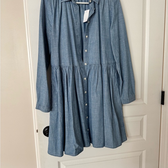 J. Crew Light Blue Chambray Shirt - Picture 5 of 5